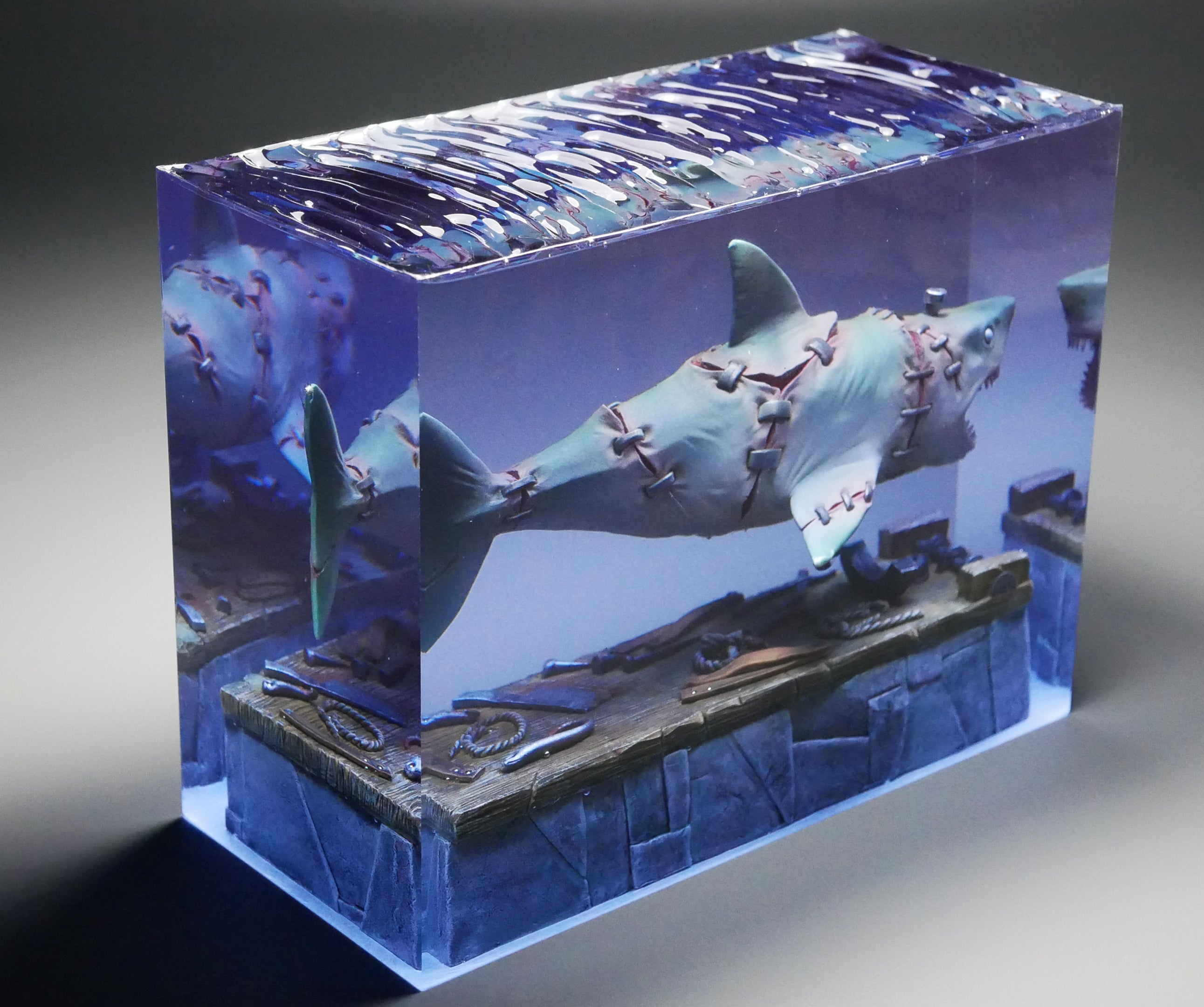 Shark Memory サメ フィギュアガレージキットスタチュー いろんな形のサメフィギュアが沢山入って見応えたっぷり! シャーク